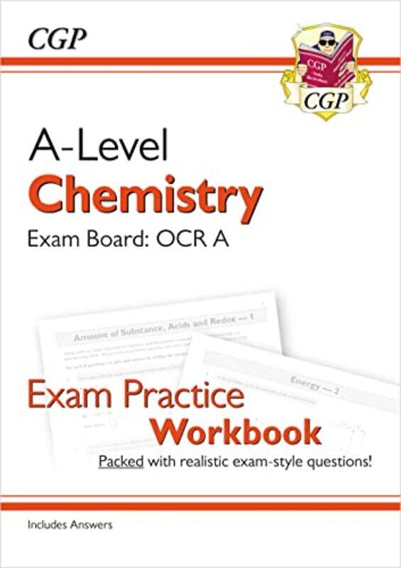 Alevel Chemistry Ocr A Year 1 And 2 Exam Practice Workbook Includes Answers by Cgp Books - Cgp Books - Paperback
Alevel Chemistry Ocr A Year 1 And 2 Exam Practice Workbook Includes Answers by Cgp Books - Cgp Books - Paperback