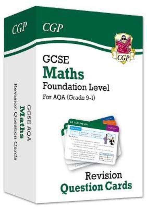 Grade 9-1 GCSE Maths AQA Revision Question Cards - Foundation,Paperback, By:Books, CGP - Books, CGP
Grade 9-1 GCSE Maths AQA Revision Question Cards - Foundation,Paperback, By:Books, CGP - Books, CGP