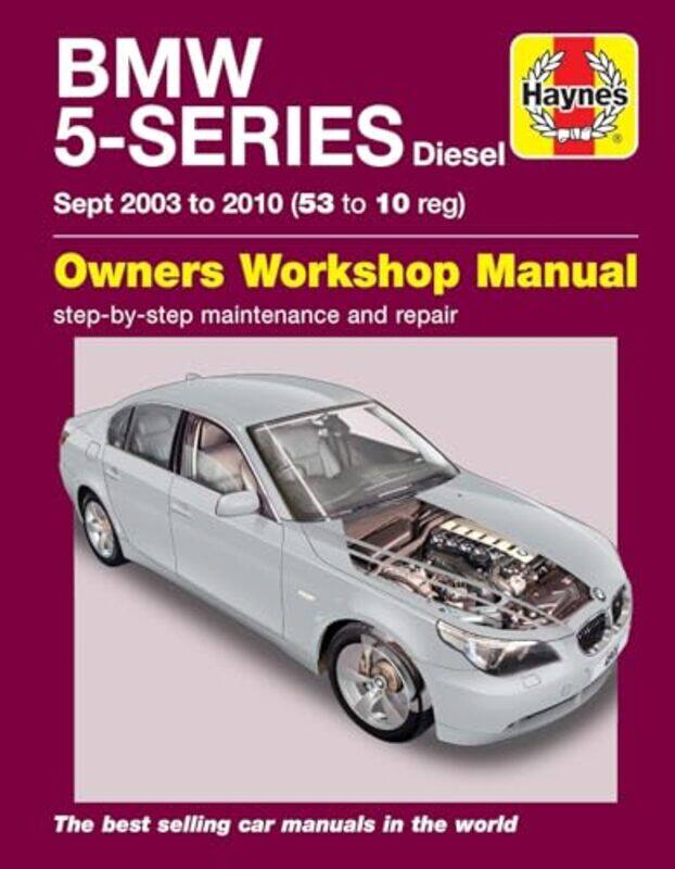 BMW 5 Series Diesel Sept 03 10 Haynes Repair Manual by Haynes Publishing-Paperback
BMW 5 Series Diesel Sept 03 10 Haynes Repair Manual by Haynes Publishing-Paperback