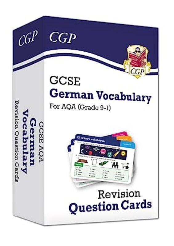 GCSE AQA German Vocabulary Revision Question Cards For exams in 2025 by Gilly SeddonErwin Neudorfer-Hardcover
GCSE AQA German Vocabulary Revision Question Cards For exams in 2025 by Gilly SeddonErwin Neudorfer-Hardcover