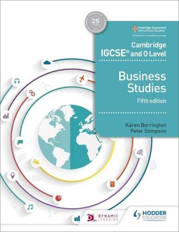 Cambridge IGCSE and O Level Business Studies 5th edition, Paperback Book, By: Borrington Karen
Cambridge IGCSE and O Level Business Studies 5th edition, Paperback Book, By: Borrington Karen