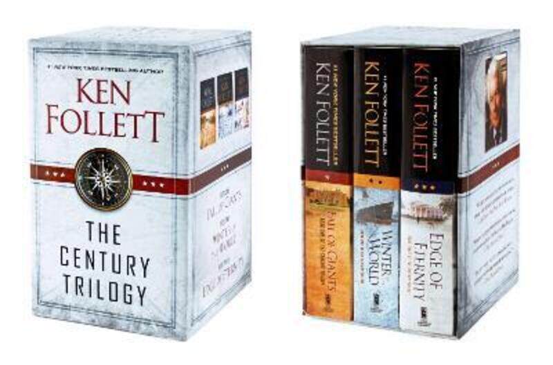 The Century Trilogy Trade Paperback Boxed Set: Fall of Giants; Winter of the World; Edge of Eternity.paperback,By :Follett, Ken
The Century Trilogy Trade Paperback Boxed Set: Fall of Giants; Winter of the World; Edge of Eternity.paperback,By :Follett, Ken
