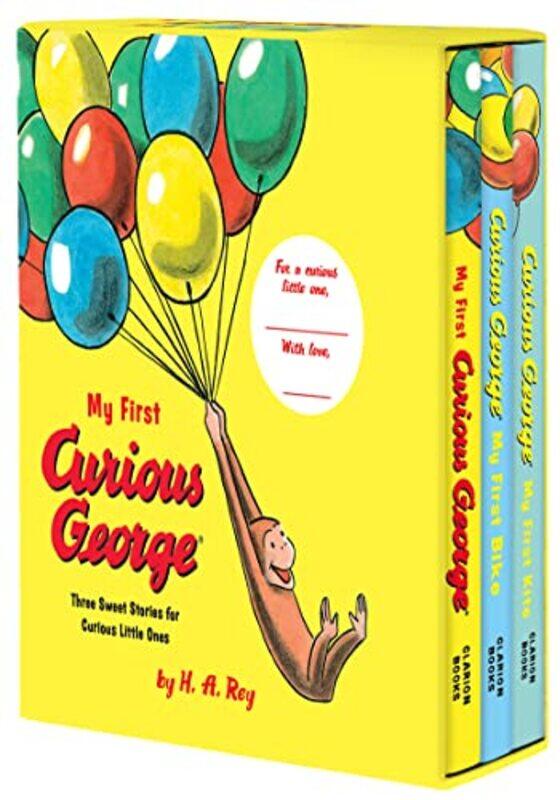 My First Curious George 3Book Box Set My First Curious George Curious George My First Bike Curi, Hardcover by Rey, H. A.
My First Curious George 3Book Box Set My First Curious George Curious George My First Bike Curi, Hardcover by Rey, H. A.