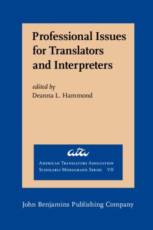 Professional Issues for Translators and Interpreters by Peter J Heard-Hardcover
Professional Issues for Translators and Interpreters by Peter J Heard-Hardcover