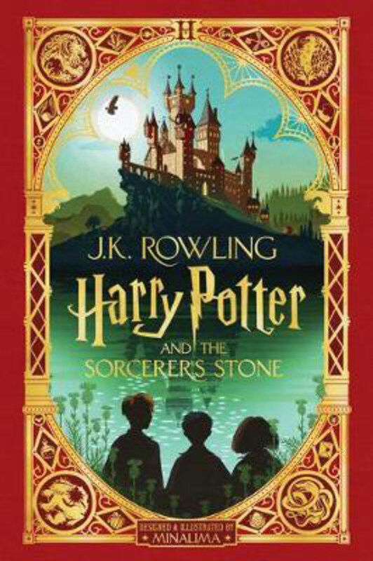 Harry Potter and the Sorcerer's Stone: Minalima Edition (Harry Potter, Book 1) (Illustrated Edition), 1, Hardcover Book, By: J K Rowling
Harry Potter and the Sorcerer's Stone: Minalima Edition (Harry Potter, Book 1) (Illustrated Edition), 1, Hardcover Book, By: J K Rowling