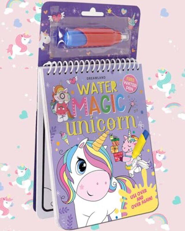 Water Magic Unicorn With Water Pen Use Over And Over Again By Dreamland Publications - Paperback
Water Magic Unicorn With Water Pen Use Over And Over Again By Dreamland Publications - Paperback