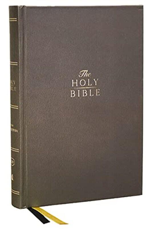 KJV Holy Bible with Apocrypha and 73000 CenterColumn Cross References Hardcover Red Letter Comfort Print King James Version by Thomas Nelson-Hardcover
KJV Holy Bible with Apocrypha and 73000 CenterColumn Cross References Hardcover Red Letter Comfort Print King James Version by Thomas Nelson-Hardcover