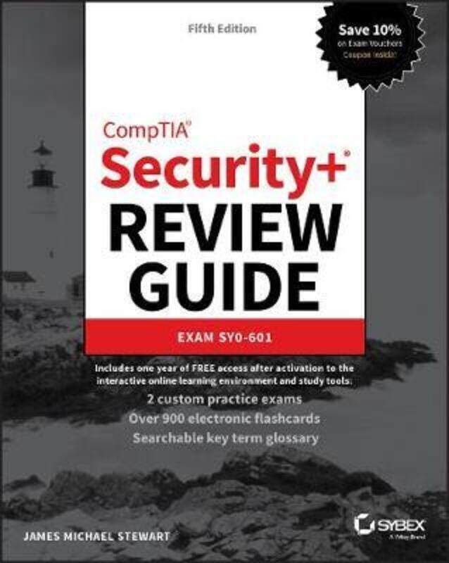 CompTIA Security+ Review Guide: Exam SY0-601,Paperback,ByStewart, James Michael
CompTIA Security+ Review Guide: Exam SY0-601,Paperback,ByStewart, James Michael