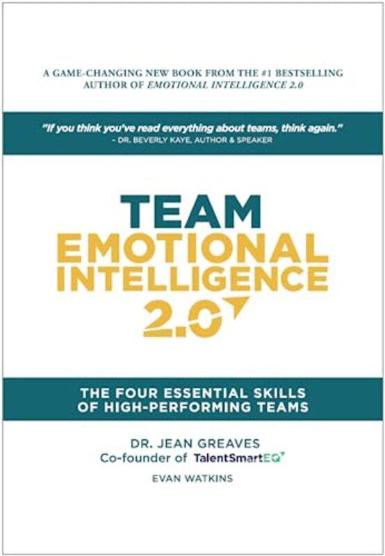 Team Emotional Intelligence 20 by Dr Jean GreavesEvan WatkinsWatkins Evan-Hardcover
Team Emotional Intelligence 20 by Dr Jean GreavesEvan WatkinsWatkins Evan-Hardcover