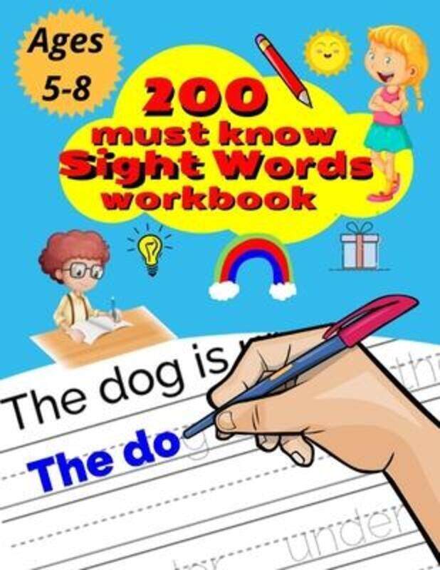 200 Must Know Sight Words Workbook: Top 200 High-Frequency Words Activity Workbook to Help Kids Impr,Paperback, By:Paul, Eric
200 Must Know Sight Words Workbook: Top 200 High-Frequency Words Activity Workbook to Help Kids Impr,Paperback, By:Paul, Eric