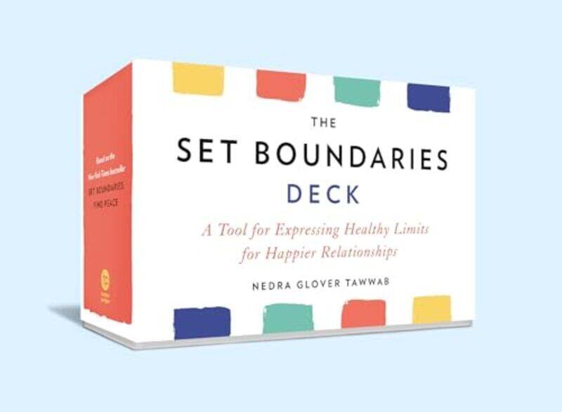 The Set Boundaries Deck A Tool For Expressing Healthy Limits For Happier Relationships By Glover Tawwab, Nedra - Paperback
The Set Boundaries Deck A Tool For Expressing Healthy Limits For Happier Relationships By Glover Tawwab, Nedra - Paperback