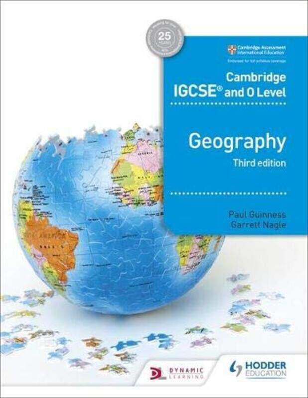Cambridge IGCSE and O Level Geography 3rd Edition, Paperback Book, By: Paul Guinness
Cambridge IGCSE and O Level Geography 3rd Edition, Paperback Book, By: Paul Guinness