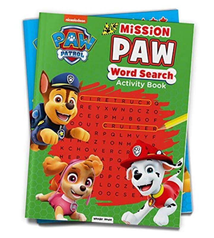 Paw Patrol Mission Paw Word Search Activity Book by Wonder House Books Paperback
Paw Patrol Mission Paw Word Search Activity Book by Wonder House Books Paperback