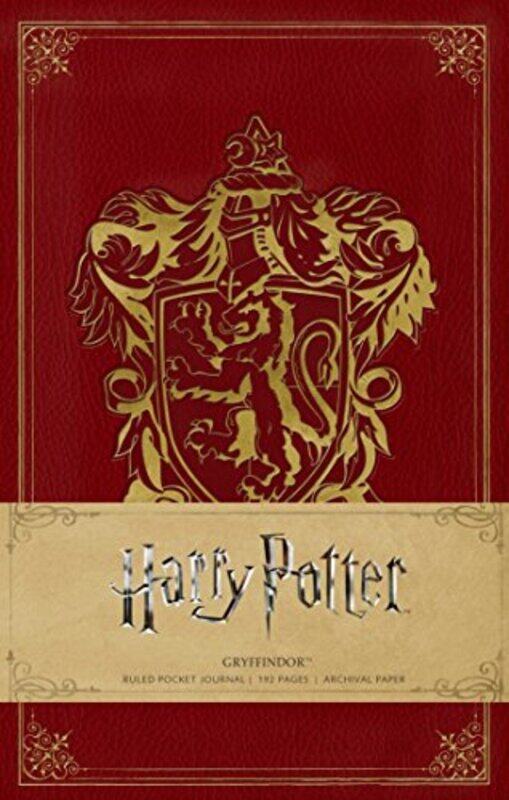 Harry Potter Gryffindor Ruled Pocket Journal by Mark E HauberTony Angell-Hardcover
Harry Potter Gryffindor Ruled Pocket Journal by Mark E HauberTony Angell-Hardcover