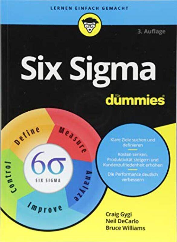 Six Sigma Fur Dummies By Gygi, Craig - Decarlo, Neil - Williams, Bruce - Paperback
Six Sigma Fur Dummies By Gygi, Craig - Decarlo, Neil - Williams, Bruce - Paperback