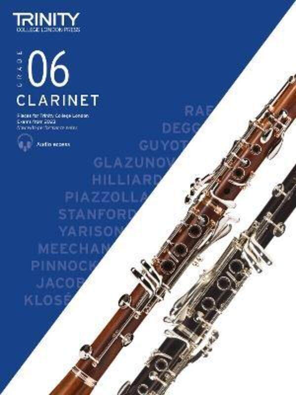 Trinity College London Clarinet Exam Pieces from 2023: Grade 6,Paperback,ByCollege London, Trinity
Trinity College London Clarinet Exam Pieces from 2023: Grade 6,Paperback,ByCollege London, Trinity