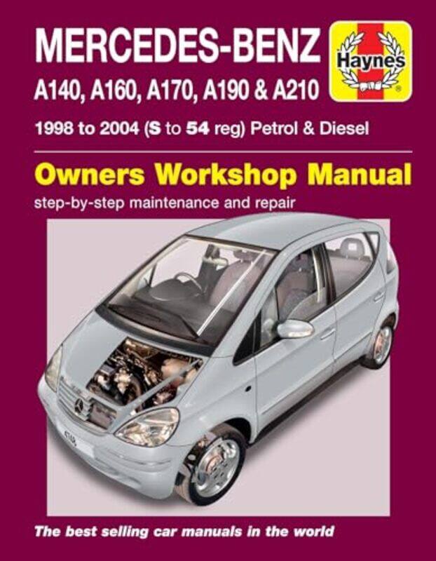 MercedesBenz AClass Petrol and Diesel 98 04 Haynes Repair Manual by Haynes Publishing-Paperback
MercedesBenz AClass Petrol and Diesel 98 04 Haynes Repair Manual by Haynes Publishing-Paperback