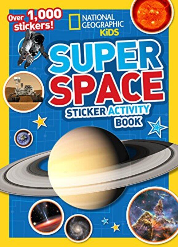 National Geographic Kids Super Space Sticker Activity Book: Over 1,000 Stickers!
National Geographic Kids Super Space Sticker Activity Book: Over 1,000 Stickers!