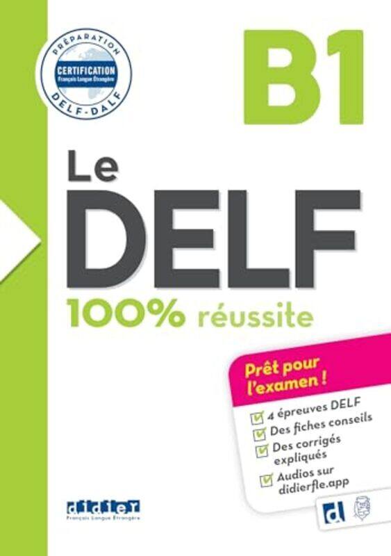 Le Delf 100% Reussite B1 Edition 2016 2017 Livre Didierfle App by Girardeau Jacament Paperback
Le Delf 100% Reussite B1 Edition 2016 2017 Livre Didierfle App by Girardeau Jacament Paperback
