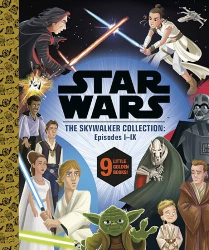 Star Wars Episodes I - Ix A Little Golden Book Collection Star Wars By Golden Books - Hardcover
Star Wars Episodes I - Ix A Little Golden Book Collection Star Wars By Golden Books - Hardcover