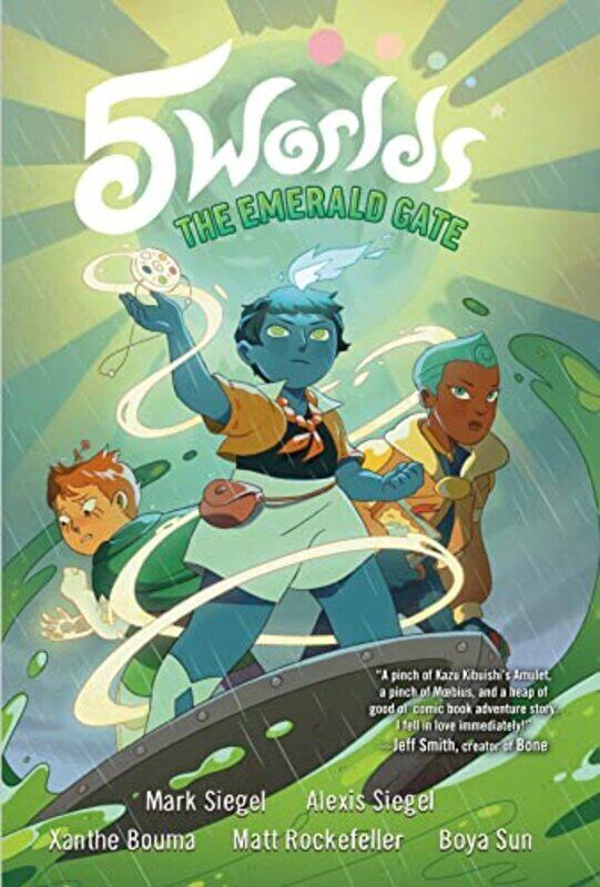 5 Worlds Book 5: The Emerald Gate,Paperback by Siegel, Mark - Siegel, Alexis
5 Worlds Book 5: The Emerald Gate,Paperback by Siegel, Mark - Siegel, Alexis