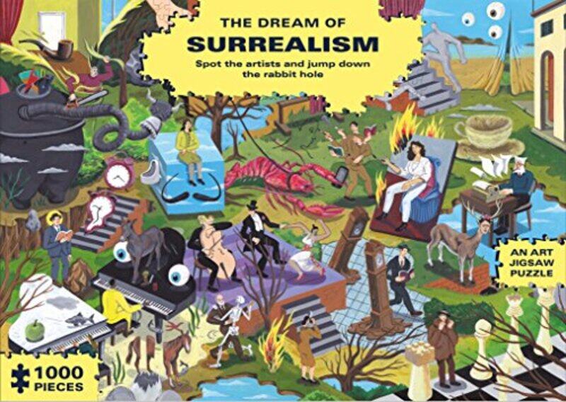 The Dream of Surrealism 1000Piece Art History Jigsaw Puzzle 1000Piece Art History Jigsaw Puzzle by Vandenbroucke, Brecht - Paperback
The Dream of Surrealism 1000Piece Art History Jigsaw Puzzle 1000Piece Art History Jigsaw Puzzle by Vandenbroucke, Brecht - Paperback