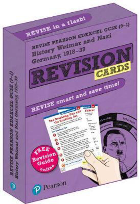 Pearson Revise Edexcel Gcse (9-1) History Weimar & Nazi Germany Revision Cards, Audio CD, By: Victoria Payne
Pearson Revise Edexcel Gcse (9-1) History Weimar & Nazi Germany Revision Cards, Audio CD, By: Victoria Payne