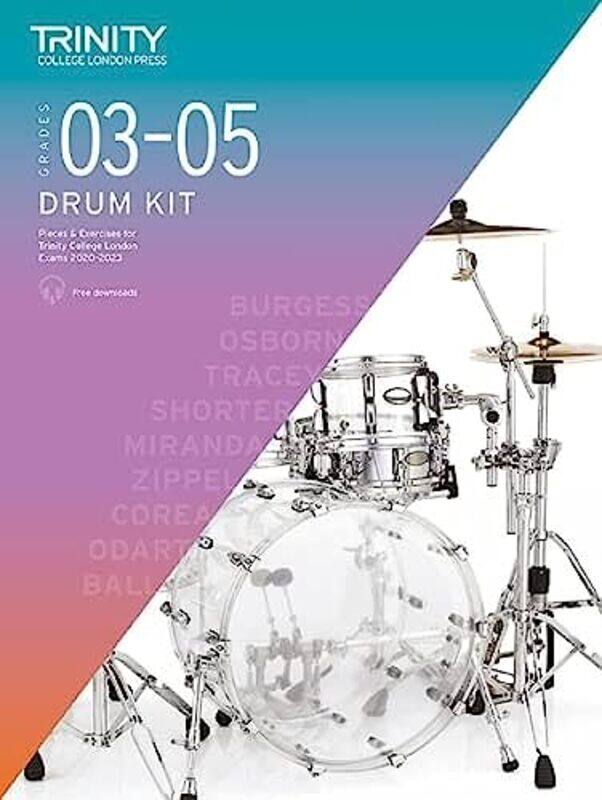 Trinity College London Drum Kit 20202023. Grades 35 By College London, Trinity Paperback
Trinity College London Drum Kit 20202023. Grades 35 By College London, Trinity Paperback