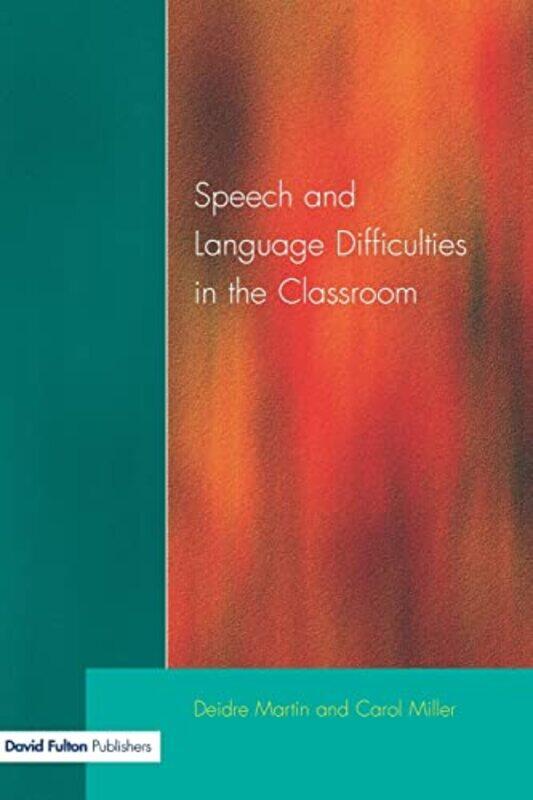 Speech and Language Difficulties in the Classroom by John Boughton-Paperback
Speech and Language Difficulties in the Classroom by John Boughton-Paperback