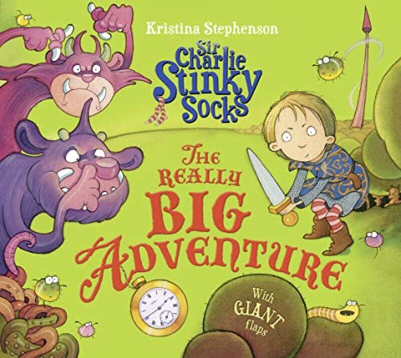 Sir Charlie Stinky Socks The Really Big Adventure by Kristina Stephenson-Paperback
Sir Charlie Stinky Socks The Really Big Adventure by Kristina Stephenson-Paperback