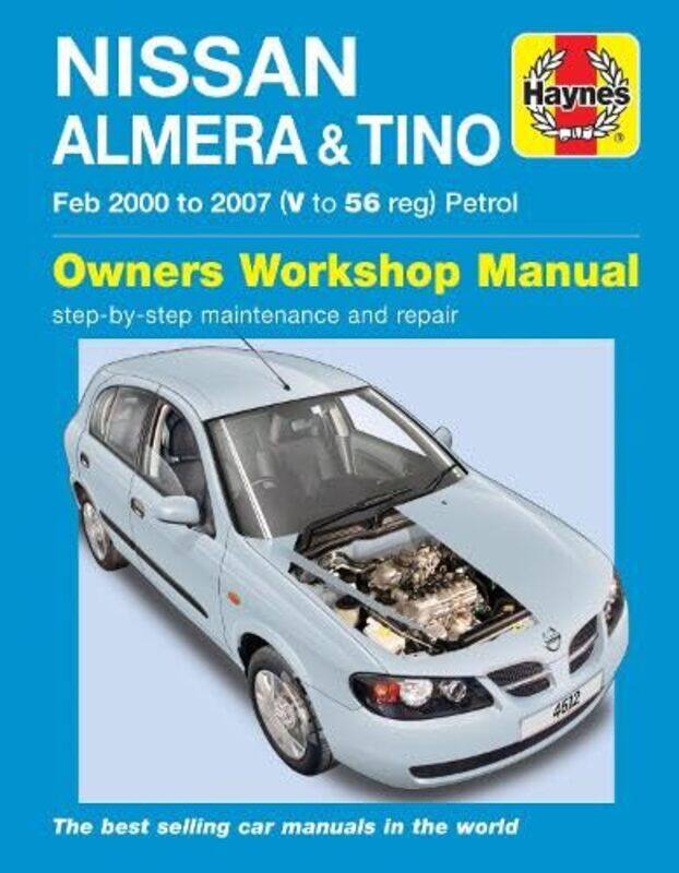 Nissan Almera and Tino Petrol Feb 00 07 Haynes Repair Manual by Haynes Publishing-Paperback
Nissan Almera and Tino Petrol Feb 00 07 Haynes Repair Manual by Haynes Publishing-Paperback