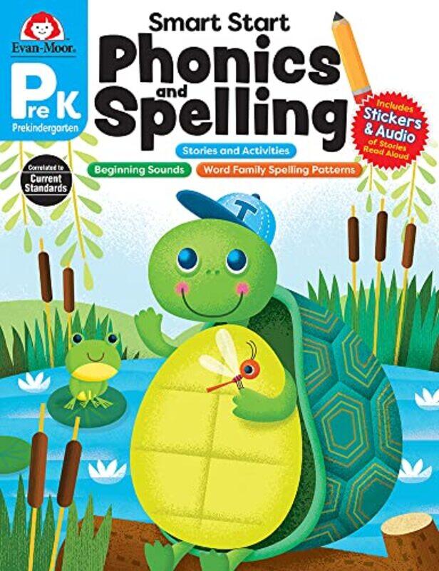 Smart Start: Phonics And Spelling, Grade Prek Paperback by Evan-Moor Corporation
Smart Start: Phonics And Spelling, Grade Prek Paperback by Evan-Moor Corporation