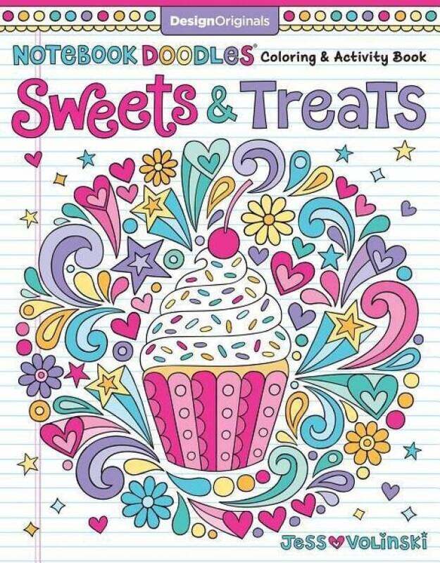 Notebook Doodles Sweets & Treats: Coloring & Activity Book, Paperback Book, By: Jess Volinski
Notebook Doodles Sweets & Treats: Coloring & Activity Book, Paperback Book, By: Jess Volinski
