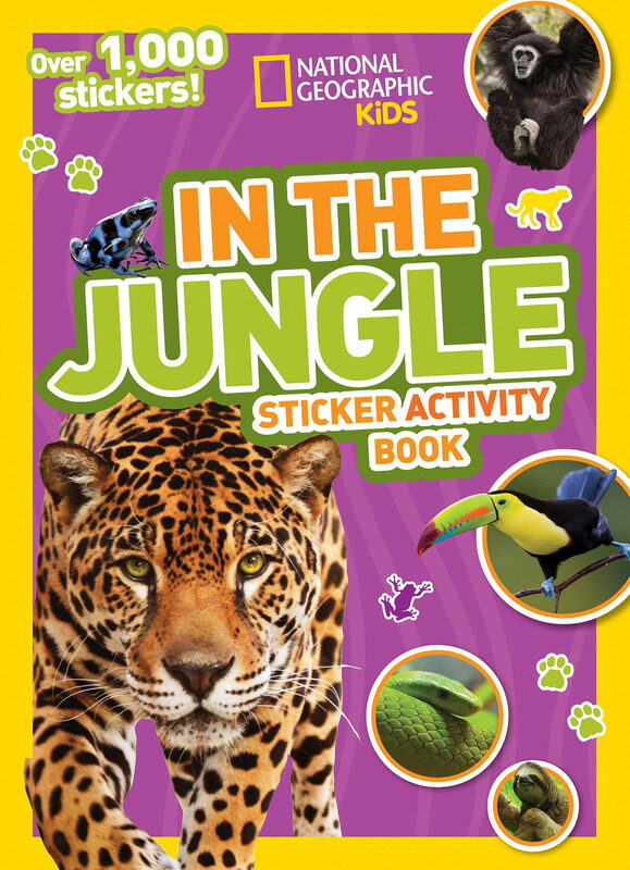National Geographic Kids In the Jungle Sticker Activity Book : Over 1, 000 Stickers!, Paperback Book, By: National Geographic Kids
National Geographic Kids In the Jungle Sticker Activity Book : Over 1, 000 Stickers!, Paperback Book, By: National Geographic Kids