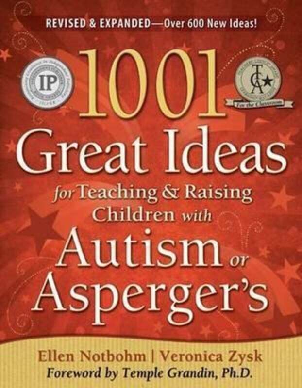 1001 Great Ideas for Teaching and Raising Children with Autism or Asperger's,Paperback,ByNotbohm, Ellen - Zysk, Veronica - Grandin, Temple
1001 Great Ideas for Teaching and Raising Children with Autism or Asperger's,Paperback,ByNotbohm, Ellen - Zysk, Veronica - Grandin, Temple