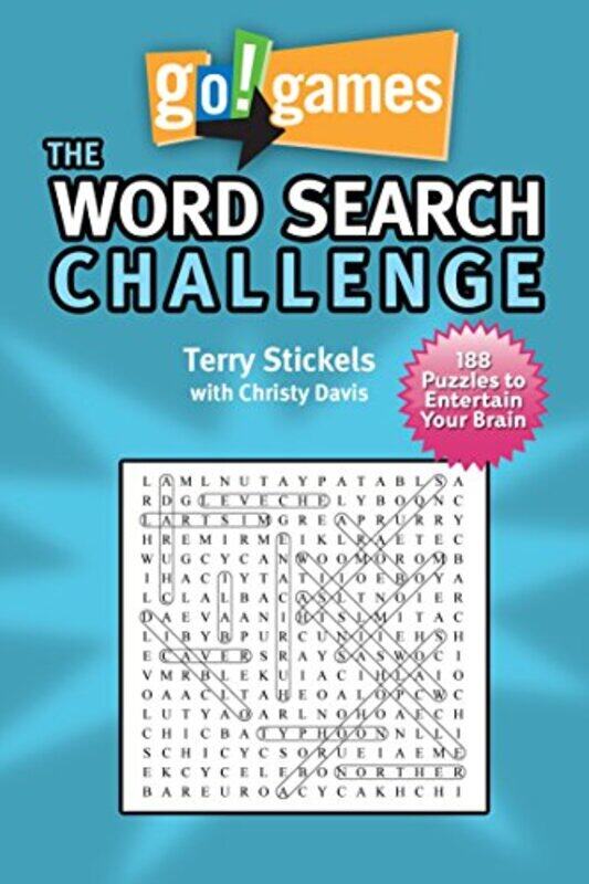 Go! Games The Word Search Challenge , Paperback by Stickels, Terry H. - Davis, Christy
Go! Games The Word Search Challenge , Paperback by Stickels, Terry H. - Davis, Christy