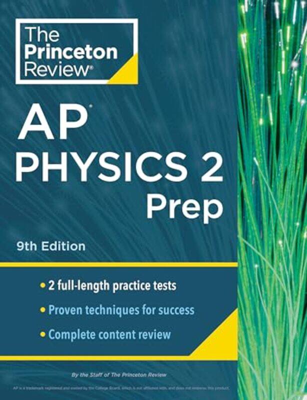 Princeton Review Ap Physics 2 Prep 2024 by The Princeton Review Paperback
Princeton Review Ap Physics 2 Prep 2024 by The Princeton Review Paperback