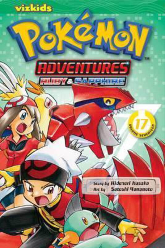 Pokemon Adventures (Ruby and Sapphire), Vol. 17, Paperback Book, By: Hidenori Kusaka
Pokemon Adventures (Ruby and Sapphire), Vol. 17, Paperback Book, By: Hidenori Kusaka