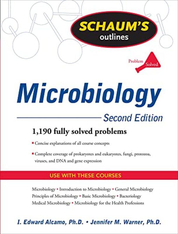 Schaums Outline of Microbiology Second Edition by I Edward AlcamoJennifer Warner-Paperback
Schaums Outline of Microbiology Second Edition by I Edward AlcamoJennifer Warner-Paperback