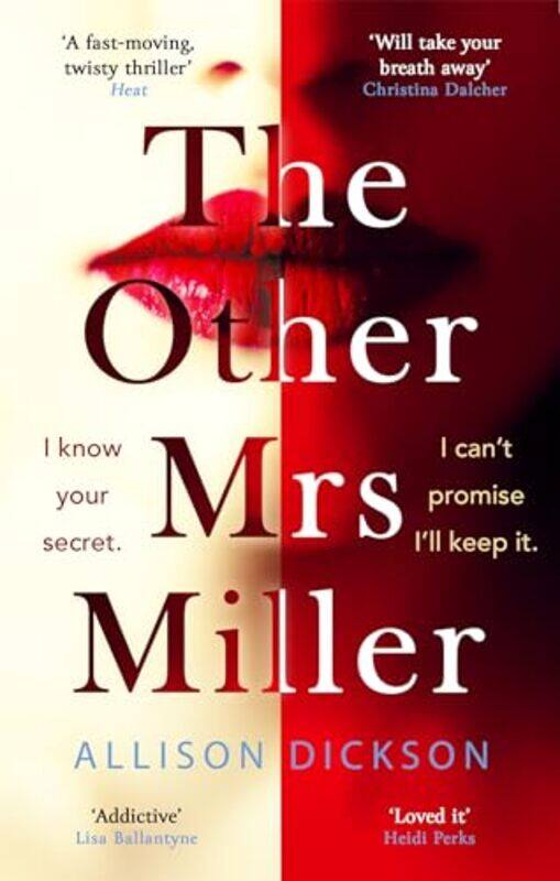 The Other Mrs Miller Gripping Twisty Unpredictable The Must Read Thriller Of 2020 by Dickson, Allison - Paperback
The Other Mrs Miller Gripping Twisty Unpredictable The Must Read Thriller Of 2020 by Dickson, Allison - Paperback