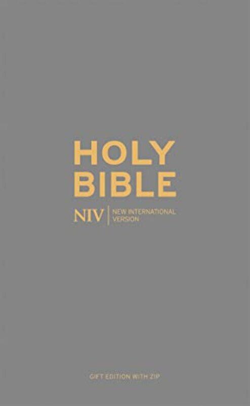 Niv Pocket Charcoal Softtone Bible With Zip by New International Version-Paperback
Niv Pocket Charcoal Softtone Bible With Zip by New International Version-Paperback
