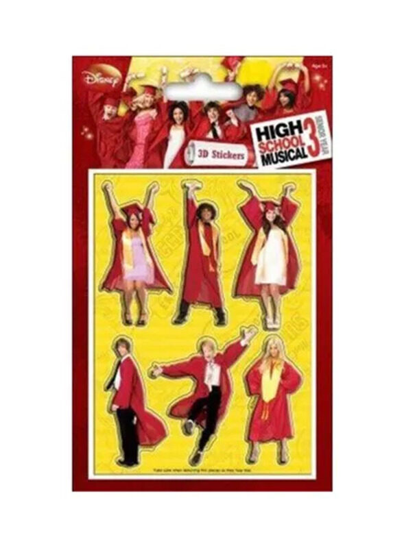 High School Musical 3 - 3D Reusable Stickers Book, Paperback Book, By: Alligator Books
High School Musical 3 - 3D Reusable Stickers Book, Paperback Book, By: Alligator Books