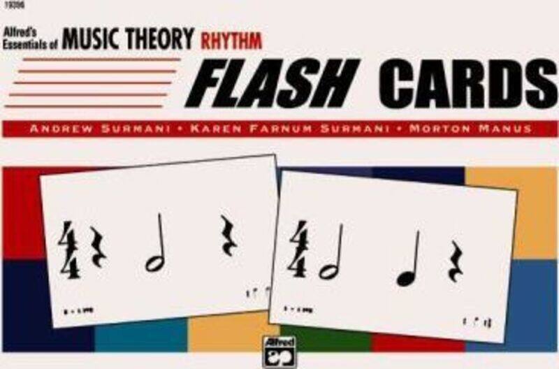 Essentials of Music Theory: Flash Cards - Rhythm,Paperback, By:Surmani, Andrew - Surmani, Karen Farnum - Manus, Morton
Essentials of Music Theory: Flash Cards - Rhythm,Paperback, By:Surmani, Andrew - Surmani, Karen Farnum - Manus, Morton