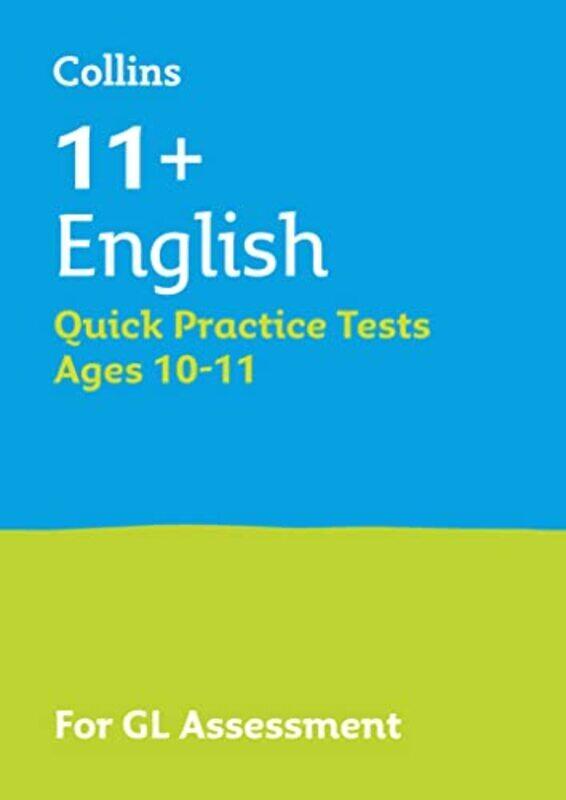 Collins 11+ Practice - 11+ English Quick Practice Tests Age 10-11 (Year 6): For the 2023 GL Assessme,Paperback by Letts 11+
Collins 11+ Practice - 11+ English Quick Practice Tests Age 10-11 (Year 6): For the 2023 GL Assessme,Paperback by Letts 11+