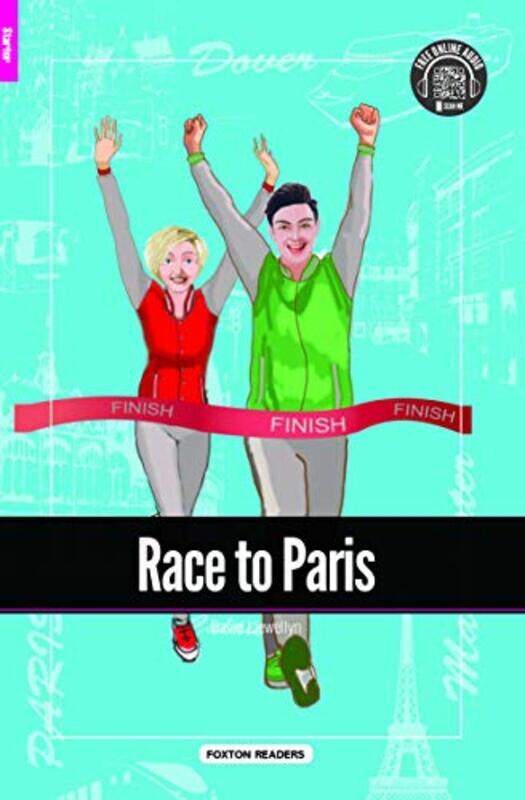 Race to Paris Foxton Reader Starter Level 300 Headwords A1 with free online AUDIO by Donald Nijboer-Paperback
Race to Paris Foxton Reader Starter Level 300 Headwords A1 with free online AUDIO by Donald Nijboer-Paperback