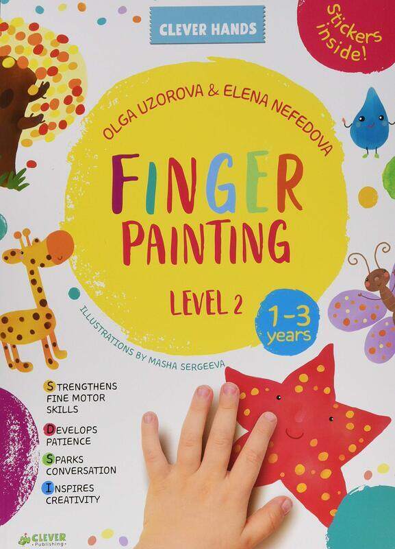Finger Painting Level 2: Stickers Inside! Strengthens Fine Motor Skills, Develops Patience, Sparks Conversation, Inspires Creativity (Clever Hands), P
Finger Painting Level 2: Stickers Inside! Strengthens Fine Motor Skills, Develops Patience, Sparks Conversation, Inspires Creativity (Clever Hands), P