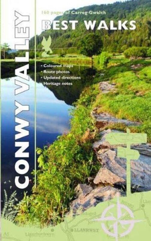 Carreg Gwalch Best Walks Conwy Valley by Llygad Gwalch CyfLlywarch ap Myrddin-Paperback
Carreg Gwalch Best Walks Conwy Valley by Llygad Gwalch CyfLlywarch ap Myrddin-Paperback