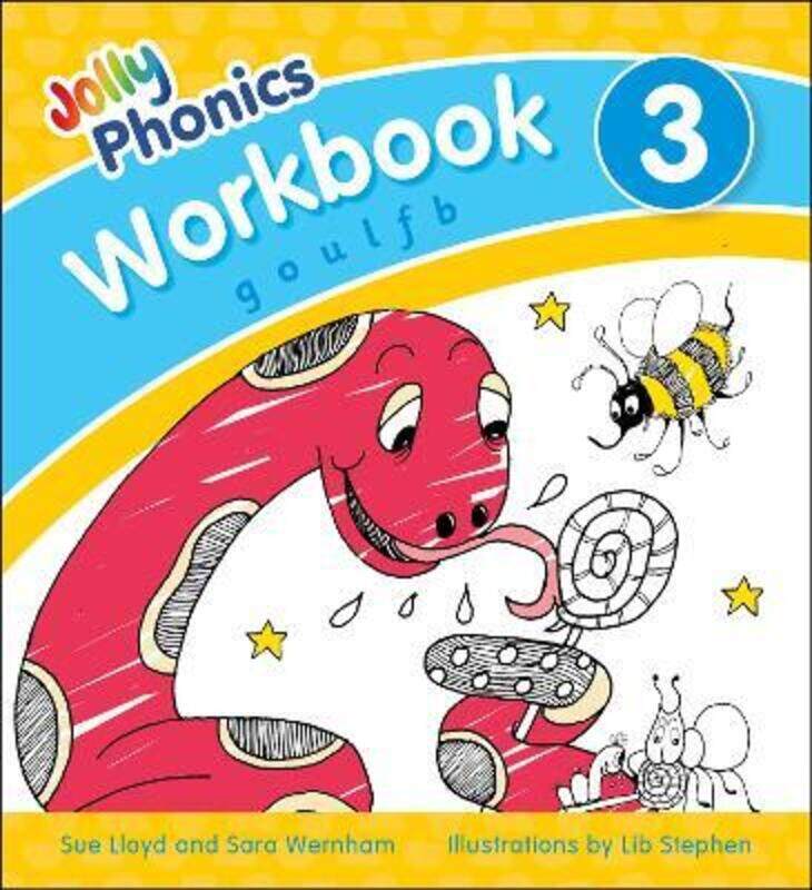 Jolly Phonics Workbook 3: in Precursive Letters (British English edition).paperback,By :Wernham, Sara - Lloyd, Sue
Jolly Phonics Workbook 3: in Precursive Letters (British English edition).paperback,By :Wernham, Sara - Lloyd, Sue
