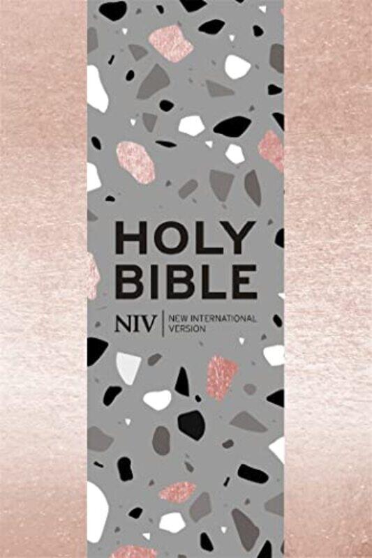 Niv Pocket Rose Gold Terrazzo Softtone Bible With Zip by New International Version-Paperback
Niv Pocket Rose Gold Terrazzo Softtone Bible With Zip by New International Version-Paperback
