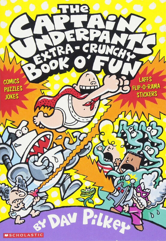 The Captain Underpants Extra-Crunchy Book O' Fun, Paperback Book, By: Dav Pilkey
The Captain Underpants Extra-Crunchy Book O' Fun, Paperback Book, By: Dav Pilkey
